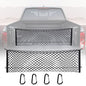 Truck Bed Cargo Net, Elastic Mesh Net Organizer Truck Bed Storage Net Organizer Envelope for Chevy Silverado & Ford F150/F250 Luggage Back Cargo (47x15.2 Inch)