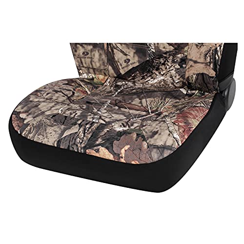 Mossy Oak Camo Seat Covers Low Back - Made with Cotton Twill, Airbag Compatible, Universial Fit Most Bucket Seats - Official Licensed Product - color: Cotton Twill Low Back