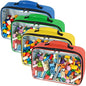 4 PCS Toy Storage Bags, Magnetic Tiles Storage Bag With Visual Top Flap, Label Pocket and Mesh Pockets Fit for LEGO, Building Blocks, Magnetic Tiles, Toy Cars - size: 4PCS(4 Medium）