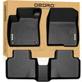 OEDRO Floor Mats Fit for 2018-2022 Honda Accord (Include Hybrid Models), Custom Fit Honda Accord Floor Mats Set, All Weather TPE Car Liners, 1st and 2nd Row Set - style: 2018-2022 Honda Accord