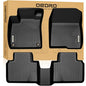 OEDRO Floor Mats Fit for 2018-2022 Honda Accord (Include Hybrid Models), Custom Fit Honda Accord Floor Mats Set, All Weather TPE Car Liners, 1st and 2nd Row Set - style: 2018-2022 Honda Accord