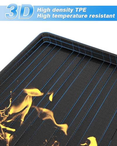 Powerty Trunk Mat for 2022-2024 2025 2026 Hyundai Tucson(Non-Hybrid) Accessories Cargo Mats with Standard Audio System TPE All Weather Cargo Liner Heavy-Duty Trunk Liners - size: Cargo Mat｜For｜22-26｜Hyundai Tucson Non-Hybrid