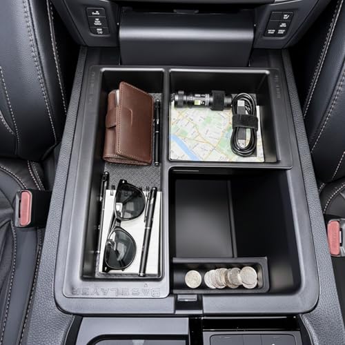 Vehicle OCD – Center Console Divider and Tray for Honda Pilot (2023-2026), Ridgeline (2024-2026), and Passport (2024-2026) – Made in USA – SLX517 - size: 2023-2026, style: Boxed Set