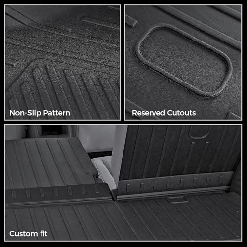 Cargo Mat for Honda HR-V 2026 2025 2024 2023(Hybrid & Gasoline), Full Coverage All Weather Trunk Cargo Liner with Backrest Protectors for Honda HRV Accessories