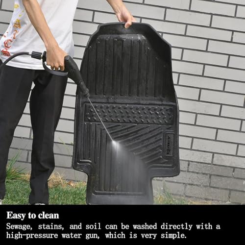 Trunk Mat for 2025 Ford Expedition MAX with Backrest Mat,TPE All Weather Protection Cargo Liner with Velcro Rear Seats Backrest for Expedition MAX Series