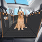 Hard Bottom Dog Car Seat Cover for Back Seat, Holds 420lbs - Waterproof Sturdy Nonslip Hammock for Cars/Trucks/SUVs - Easy to Clean & Safe Backseat Extender for Large Dogs