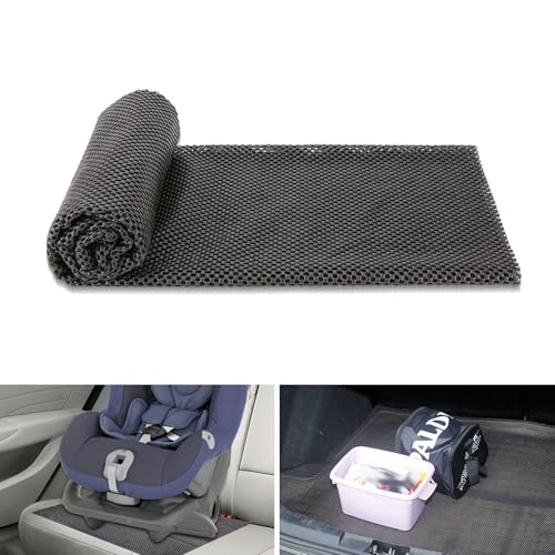 1 PC Car Roof Anti-Skid Mat, 47.2" x 39.3" Luggage Bag Anti-Scratch Car Paint Protection Pad, Cuttable Multi-Function Trunk Table Floor Sun and Dust Proof Mat, Universal for Cars Home (Black)