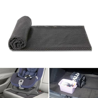 1 PC Car Roof Anti-Skid Mat, 47.2" x 39.3" Luggage Bag Anti-Scratch Car Paint Protection Pad, Cuttable Multi-Function Trunk Table Floor Sun and Dust Proof Mat, Universal for Cars Home (Black)