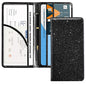 CoBak Car Registration and Insurance Holder - Vehicle Glove Box Car Organizer,Auto Truck Comparment Accessories Case with Magnetic Closure for Driver License,Cards - color: L-Glitter Black