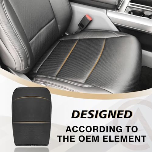Center Console Armrest Cover Fit for Ford F150 2021-2025 2026 Accessories, Comfort Armrest Pad Console Lid Cushion Vegan Leather Regular Thick(Bucket Seat ONLY) - size: 2) 21-25 |F150| Bucket Seat, Regular