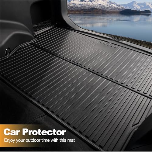 AOMSAZTO Cargo Liner for 2019-2025 2026 Chevy Blazer - All Weather Protection Trunk Mat Waterproof Custom Fit Car Accessories for Chevrolet Blazer (Not for EV) - size: Blazer 2019-2026
