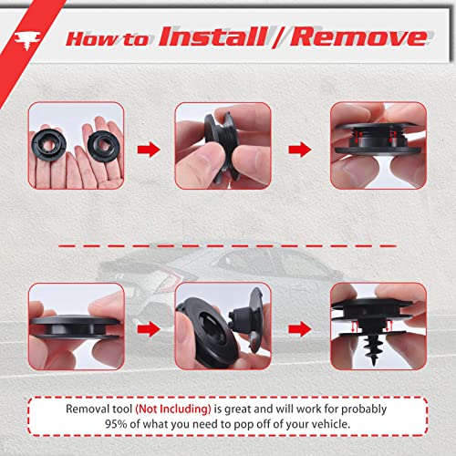 OTUAYAUTO 20PCS Car Floor Mat Clips - Universal Automotive Carpet Clips Holder Clamps - color: 20PCS Universal Floor Mat Clips