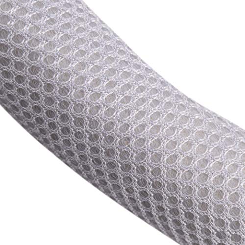 Auto Steering Wheel Cover Hand Pad Cushion Slip-on Universal Fit 15'' / 38 cm (Grey) - color: grey