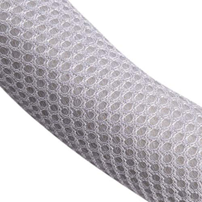 Auto Steering Wheel Cover Hand Pad Cushion Slip-on Universal Fit 15'' / 38 cm (Grey) - color: grey