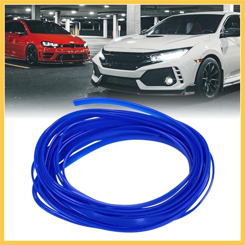 Car Interior Gap Door Edge Trim Strip Line Dark Blue 8m 26.25ft Auto Replacement Parts