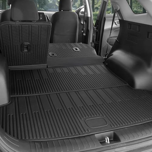 Cargo Mat for 2023-2025 2026 Kia Sportage Gasoline, Full Coverage All Weather Trunk Cargo Liner with Backrest Protectors for Sportage Accessories