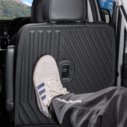 Backrest Mats Kick Mats for 2021-2024 2025 2026 Kia Sorento 7 Seats Bench Seat Car Mat Accessories, All Weather TPE Seat Back Cover Protector(2nd Row Kick Mats 7 Seats)
