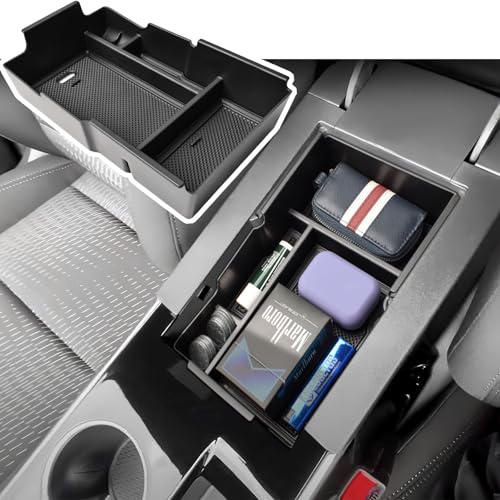 2026 Equinox Center Console Organizer Compatible with Chevy Equinox 2025 2026 LT/RS/ACTIV Armrest Storage Box Interior Pallet Insert Tray Secondary Accessories, Middle Console Tray, Not for EV