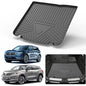 Elsetyler Custom Fit for Cargo Liner 2016-2018 Lincoln MKX/2019-2023 Lincoln Nautilus - Black TPE All Weather Heavy Duty Waterproof Rear Cargo Tray Trunk Floor Mat Protector