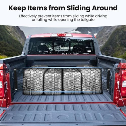 Canvcle Trunk Cargo Net for 2022-2025 2026 Ford Maverick Accessories Envelope Style Mesh Trunk Net Organizer and Storage Stretchable Adjustable Elastic Nylon Rear Cargo Netting with Hooks - style: for Ford Maverick