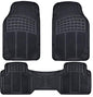BDK Contour Liners - Original Heavy Duty Rubber Floor Mats for Car SUV Truck & Van - All Weather Protection (Original)