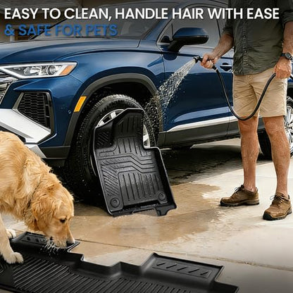 Floor Mats Set for 2023-2025 2026 Honda HR-V, All Weather TPE Backrest Mat Trunk Mat Cargo Liner Door Sill Guards Accessories for HRV (Floor Mats Set)