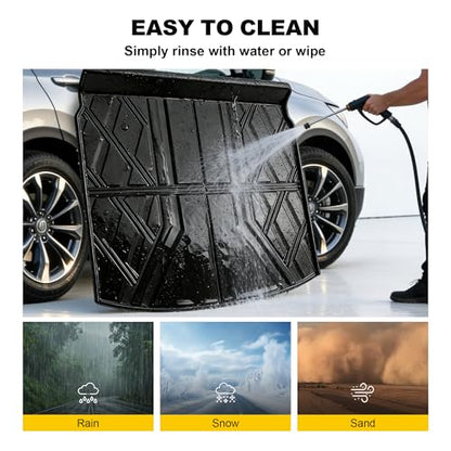 Cargo Liner Fit for Honda CRV 2026 2025 2024 2023 (Gasoline & Hybrid): TTX LIGHTING Cargo Mat All-Weather TPE Trunk Mat Cargo Tray CR-V Accessories (Fit Upper Deck Only) - color: for Honda CR-V | 2023-2026 | Cargo Mat