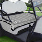 Golf Cart Seat Covers, Universal Golf Cart Seat Towel Blanket for Yamaha, EZGO, Club Car, Icon and More 2-Seat Carts, 100% Microfiber Keeps Seat Comfortable and Clean - color: black