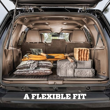 Husky Liners Weatherbeater Cargo Liner | Fits 2018-2024 Ford Expedition, 2018-2024 Lincoln Navigator | 1-pc Black - 23431 - size: Cargo Liner