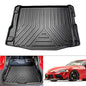 KUST Custom Fit Trunk Mat for 2020-2025 2026 Toyota GR Supra Accessories Cargo Liner All Weather Trunk Floor Mat Black TPE - style: GR Supra 2020-2026 │ Trunk Mat