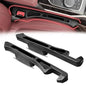 2PCS Car Seat Gap Filler Organizer, Car Side Seat Gap Filler with Phone Holder, Gap Stopper Fill Gap Between Seat and Console to Stop Things from Dropping Fit Cars SUVs Trucks（Black）