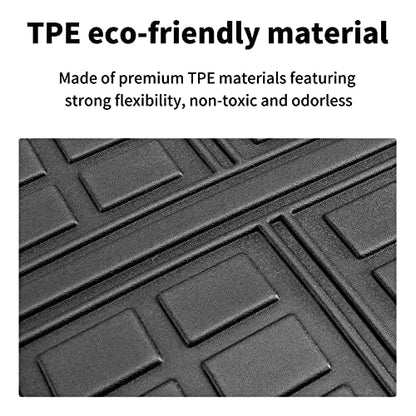 for Nissan Kicks 2018-2024 Cargo Mats Trunk Liner All Weather TPE Rubber Protection Mats (Cargo Liner) - color: Cargo Liner