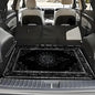 Universal Car Trunk Mat 29" x 39", Black Retro Bohemian Style All Weather Durable Cargo Mat Protector for SUV, Truck, Van | Stylish Cargo Liner Cover Leopard Print Car Accessories - color: Retro Bohemian Style