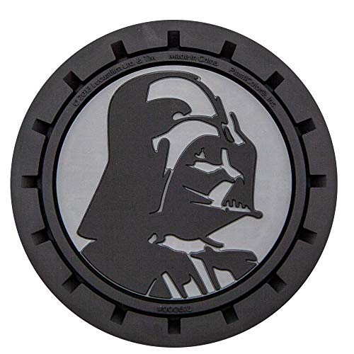 Plasticolor 000673R01 Star Wars Darth Vader Auto Car Truck SUV Cup Holder Coaster 2-Pack