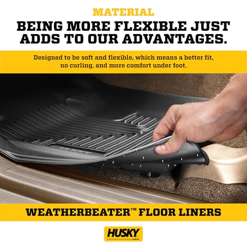 Husky Liners Weatherbeater Frunk Liner | Fits 2022-2026 Ford F-150 Lightning | Frunk, 1-pc. Black - 43341 - style: Frunk