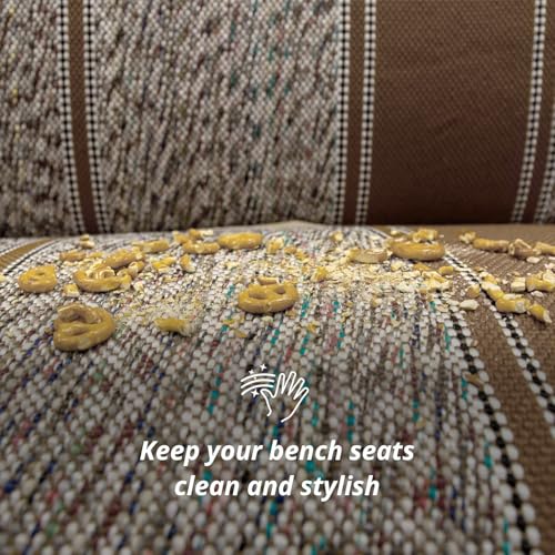 Seat Covers Unlimited - Universal Car Seat Cover for Truck and Car Bench Seats that are One Piece and Durable for Long Lasting Protection - Brown - color: Brown