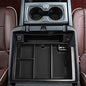 Full coverage Center Console Organizer Compatible with 2014-2018 GMC Sierra 1500 /Chevy Silverado 1500 Accessories 2015-2020 Yukon XL/Tahoe Suburban Insert Armrest Storage ABS Plastic, Black - color: black