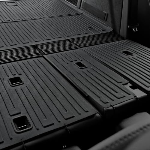 Cargo Mat with Backrest Mats for 2018-2024 BMW X3, All-Weather TPE Cargo Liner Trunk Mat Seat Back Covers for BMW X3 Accessories (Not fit X3 30e)