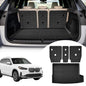 Cargo Liners Backrest Mat for BMW X1 Accessories 2023-2025 with Hook&Loop Rear Trunk Mat Rear Seat Back Cover Protector All Weather Anti-Slip Split Dog Liner 4 PCS - size: BMW X1 2023-2025