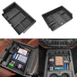 EDBETOS 2PCS Center Console Organizer Compatible with 2014-2018 Chevy Silverado/GMC Sierra 1500 Accessories 2015-2019 Silverado/Sierra 2500HD/3500HD Armrest Box Insert Tray, Full Console w/Bucket Seat