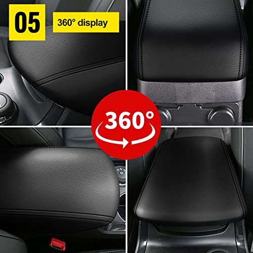 Armrest Console Console Covers for Ford Explorer 2011-2019 Black - color: black