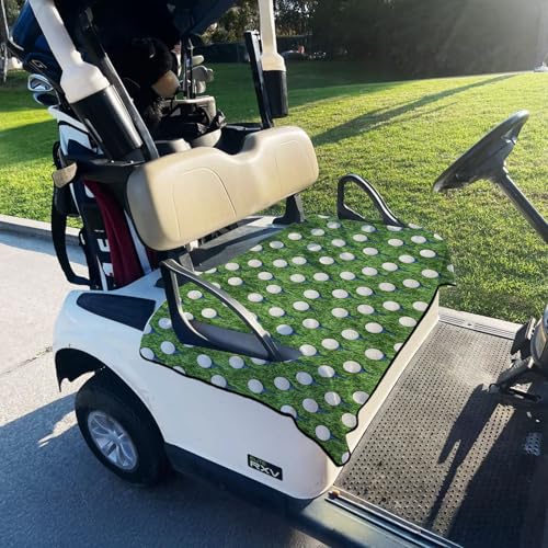 Golf Cart Seat Covers Golf Cart Seat Towel Blanket Group - color: Fresh Green Golf