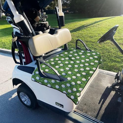 Golf Cart Seat Covers Golf Cart Seat Towel Blanket Group - color: Fresh Green Golf