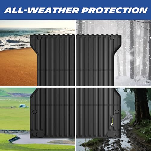 MICHELIN Truck Bed Mat for 2024 2025 2026 Toyota Tacoma - 5 FT / 60.3" Short Bed (Not Fit Drop-in Liners), All-Weather Truck Bed Liner, Custom Fit, Durable TPE Bedliner, Non-Slip - size: 1) Tacoma | 24-26 | 5 FT
