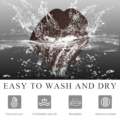 Front Car Seat Cover, Anti-Slip Driver Seat Cushion Protector with Storage Pocket, Cooling Breathable Linen Bottom Pad for Most Vehicle Front Seats, Car Accessories (Front Coffee) - color: Front Coffee