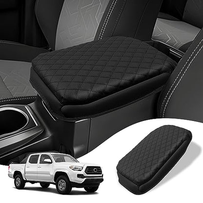 Custom Fit for Center Console Cover Toyota Tacoma 2016-2023 Armrest Cover Center Console Pad Interior Accessories Car Armrest Seat Box Cover Protector - size: Toyota Tacoma 2016-2023