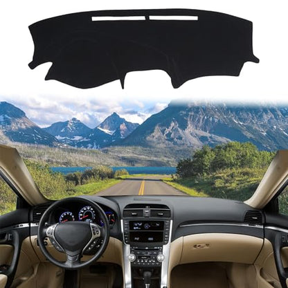 Dashboard Cover Suitable for Acura TL 2004 2005 2006 2007 2008 Car Dashboard Cover Sun Visor Mat Non-Slip Polyester Dashboard Accessories - size: 2004-2008 For Acura TL