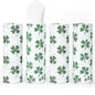 Car Tissue Holder (4 PK) - 50 3-Ply Tissues Cylinder, Fits Car Cup Holders, Portable Travel Tubes Box Container, Clover Design, Round Tissue Container for Car Accessories - style: Clover