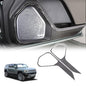 Car Door Panel Cover Anti-Kick Protective Pad for Hummer EV Accessories 2024 2025 2026 SUV Pickup Soft Carbon Fiber Protector Mat Dirty Collision Stickers Inner Decorative 2PCS (Front Door Black)