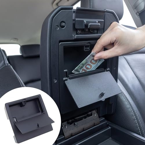 Center Console Hidden Box Organizer Compatible with 2016-2021 2022 2023 Toyota Tacoma Accessories Armrest Hidden Storage Box Secret Compartment Press to Open and Close (Patent Design) - color: for 2016-2023 Tacoma